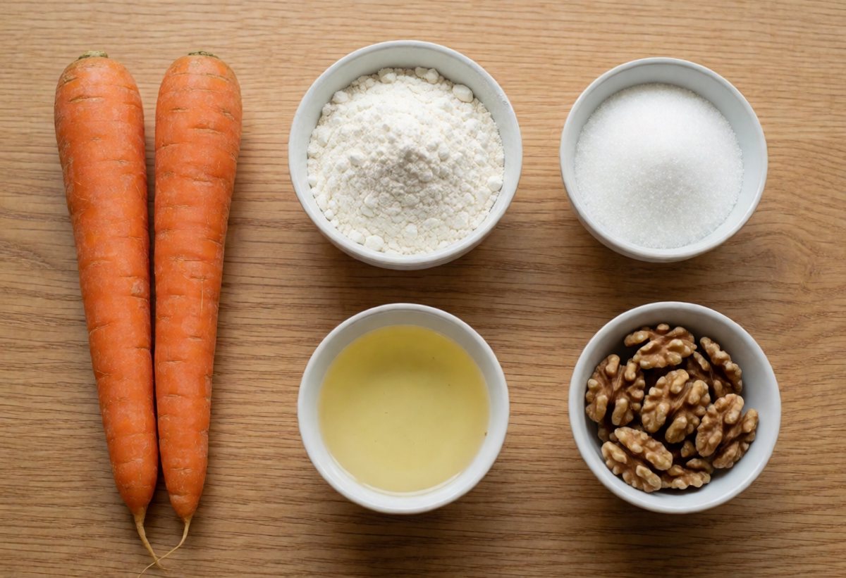 Ingredients: Carrot cake sponge