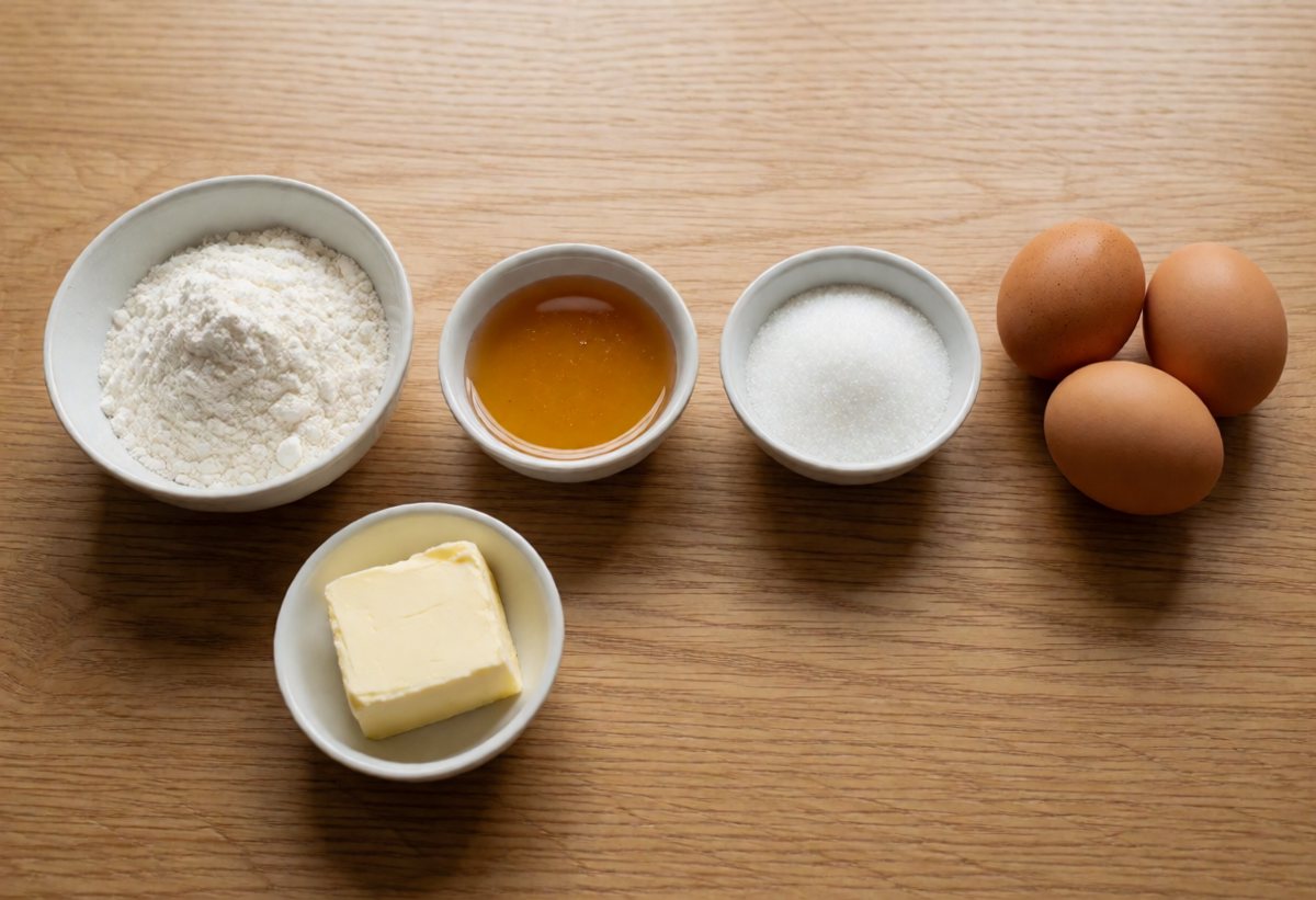 Ingredients: Honey cake layers