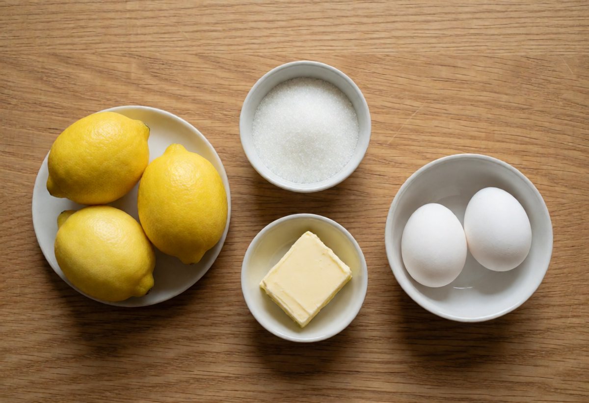 Ingredientes: Crema de limón (lemon curd)