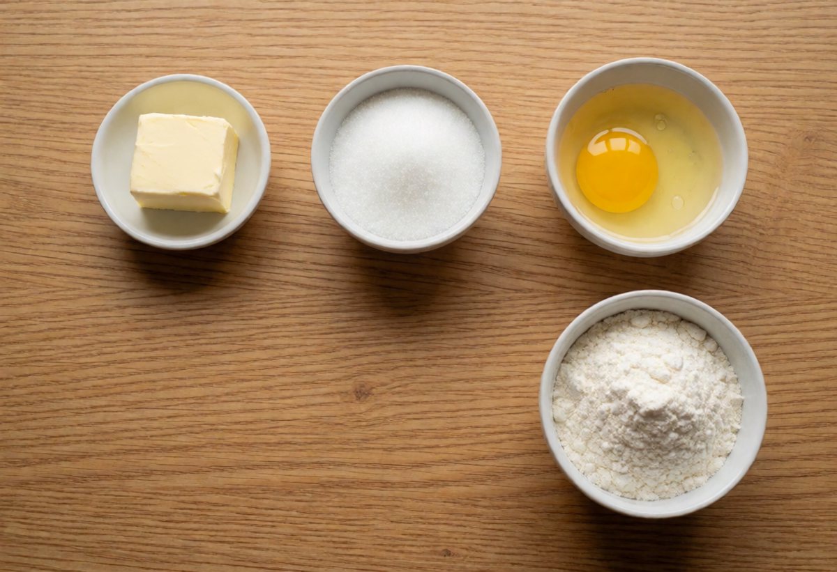 Ingredients: Victoria sponge