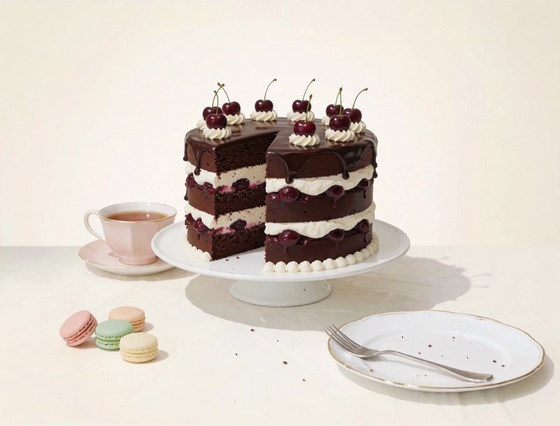 Black Forest — layer cake