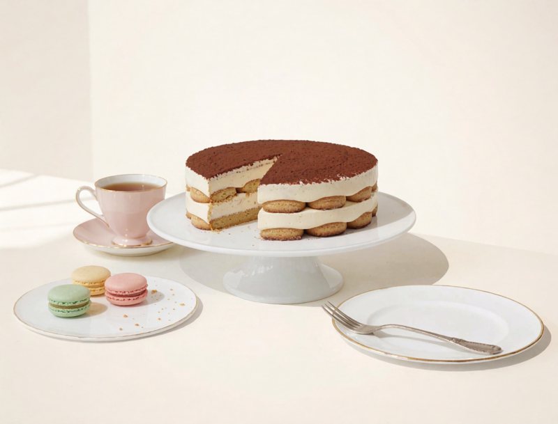 Tiramisu — coffee mascarpone cake